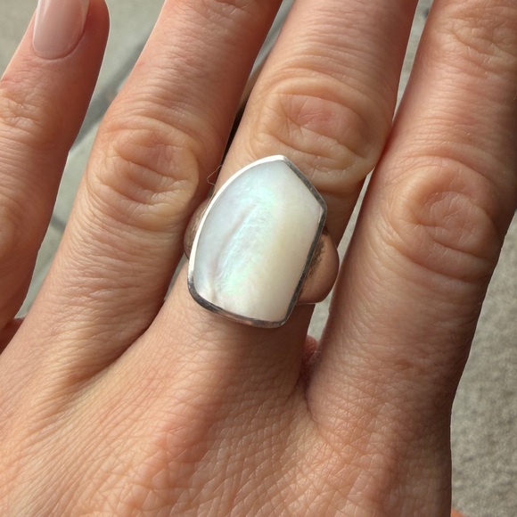 Jewelry - Sterling Silver and Mother of Pearl Ring